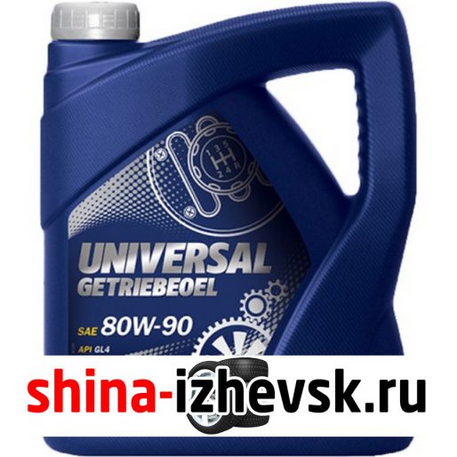 Трансмиссионное масло для автомобиля Mannol Hypoid Getriebeoel 80W90 4л в Ижевске